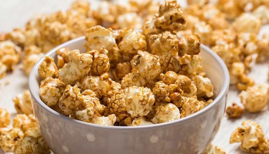 Pipoca doce natural