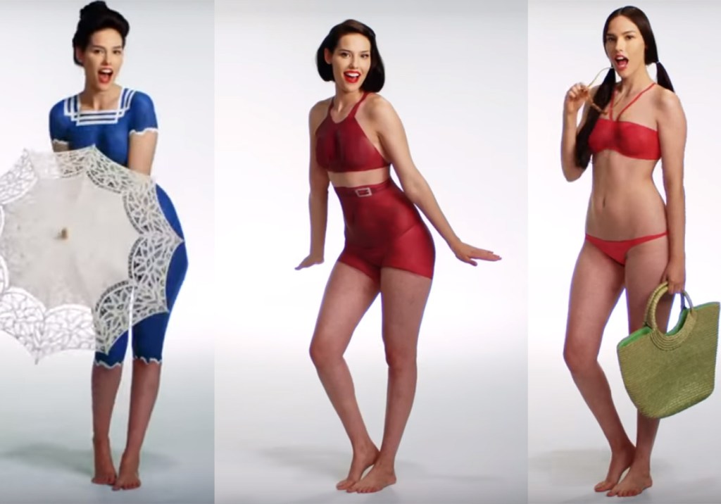 O biquíni que estava em alta na década em que você nasceu