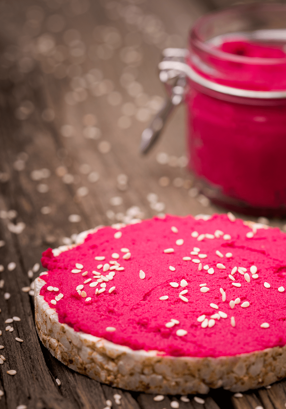 Homus de beterraba é fit. Veja a receita