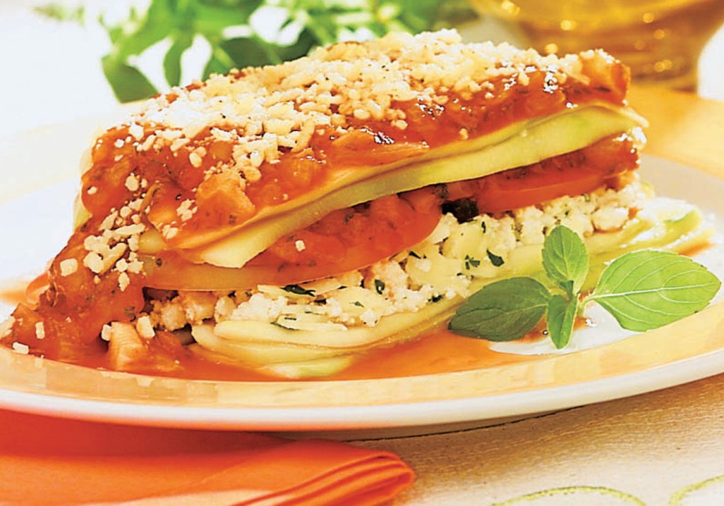 Lasanha de abobrinha