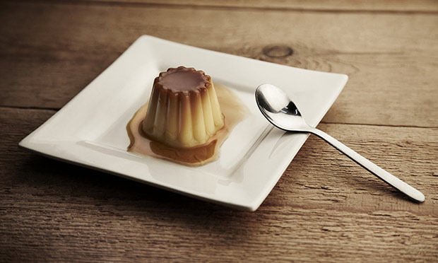 Pudim de batata-doce e biomassa Pudim de batata-doce e biomassa