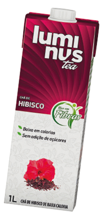Depois dos sucos funcionais, a <em>Luminus</em> lançou o Hibisco (R$10,90 o litro), o primeiro chá da linha <em>Luminus Tea</em>. É rico em fibras e tem só 4 calorias em 1 copo (200mL). Adoçado com estévia. Depois dos sucos funcionais, a <em>Luminus</em> lançou o Hibisco (R$10,90 o litro), o primeiro chá da linha <em>Luminus Tea</em>. É rico em fibras e tem só 4 calorias em 1 copo (200mL). Adoçado com estévia.