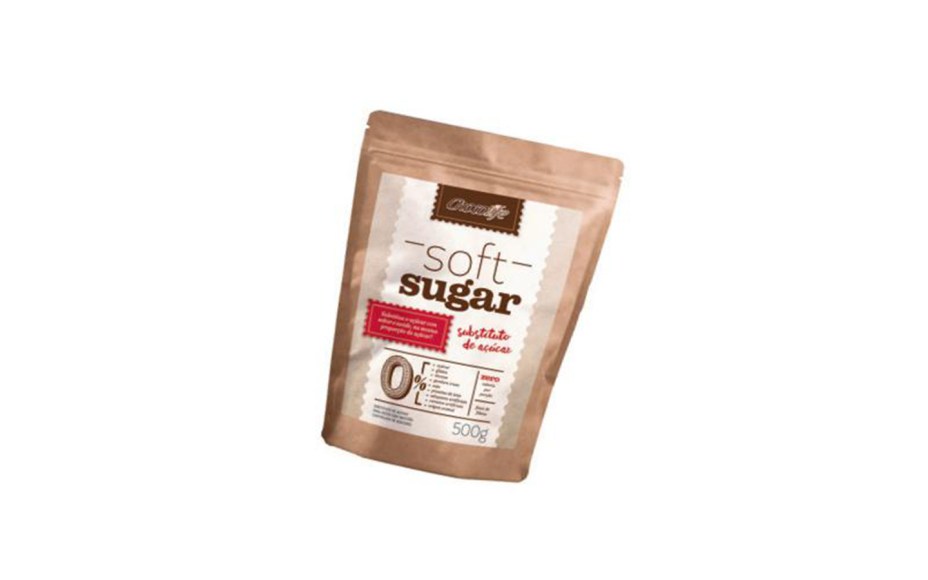 O Soft Sugar, da Chocolife, é um mix de adoçantes naturais (eritritol, polidextrose e estévia) livre de calorias (R$ 50 o pacote de 500 g). Não deixa sabor residual e oferece uma boa dose de fibras. Preços pesquisados em novembro de 2016. O Soft Sugar, da Chocolife, é um mix de adoçantes naturais (eritritol, polidextrose e estévia) livre de calorias (R$ 50 o pacote de 500 g). Não deixa sabor residual e oferece uma boa dose de fibras. Preços pesquisados em novembro de 2016.