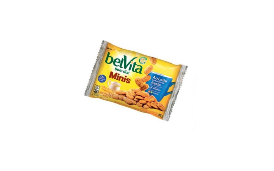 A versão míni do biscoito Belvita não é light, mas cabe na dieta: o pacotinho (42 g, R$ 1,99) fornece 190 calorias – quantidade recomendada num lanchinho leve. À base de cereais integrais.Preços pesquisados em novembro de 2016. A versão míni do biscoito Belvita não é light, mas cabe na dieta: o pacotinho (42 g, R$ 1,99) fornece 190 calorias – quantidade recomendada num lanchinho leve. À base de cereais integrais.Preços pesquisados em novembro de 2016.