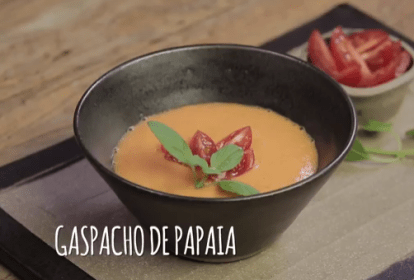 gaspacho de papaia