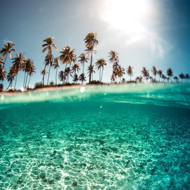 Praia paradisíaca
