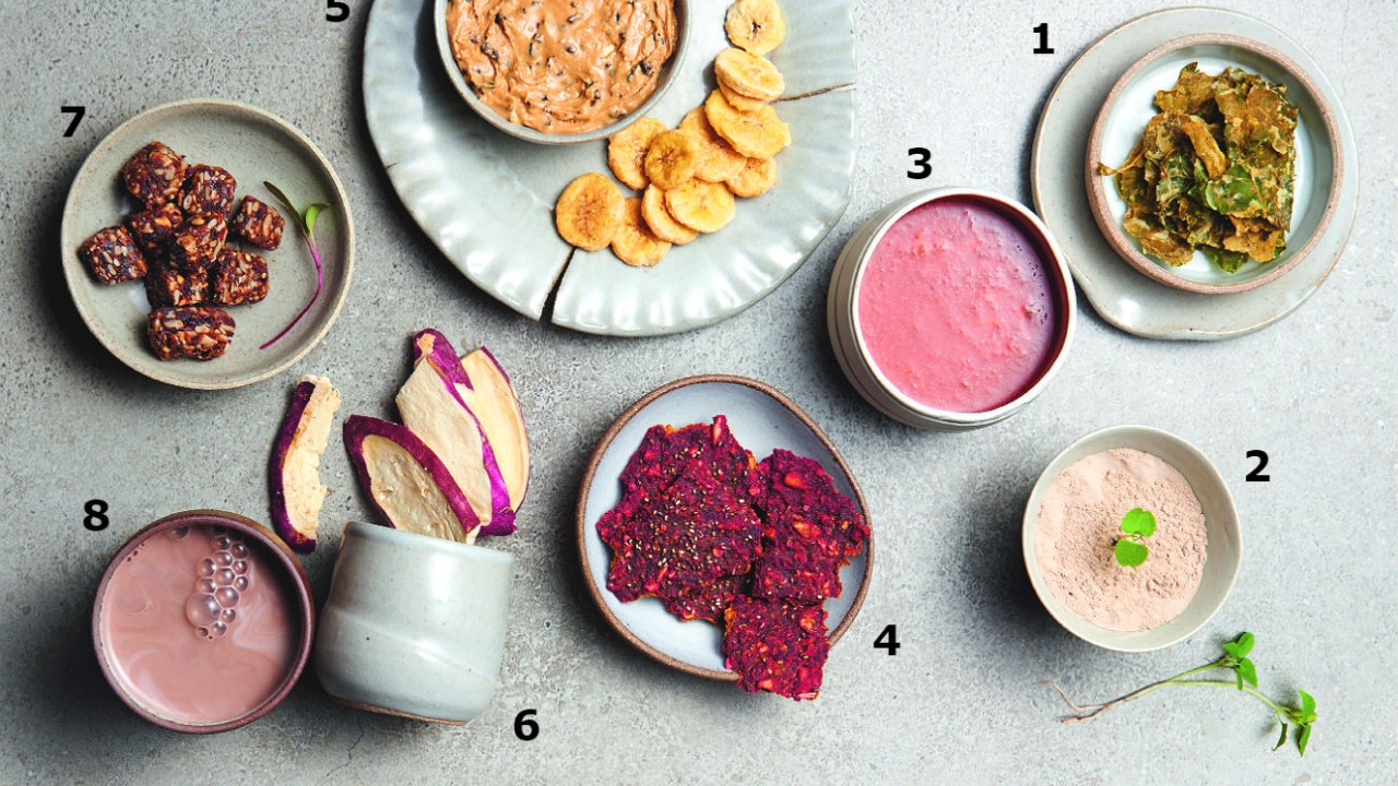 Snacks veganos dieta