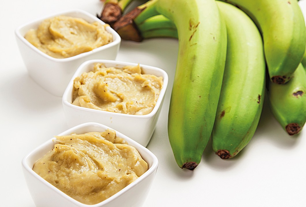 biomassa de banana verde