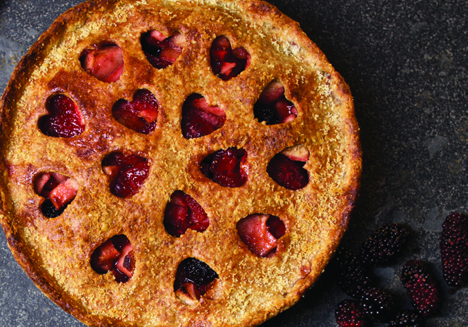 Torta de frutas vermelhas