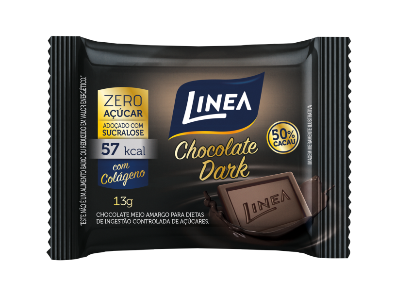 Deu vontade de um chocolate antes do almoço? Aposte no sabor do Chocolate Dark Linea. Deu vontade de um chocolate antes do almoço? Aposte no sabor do Chocolate Dark Linea.