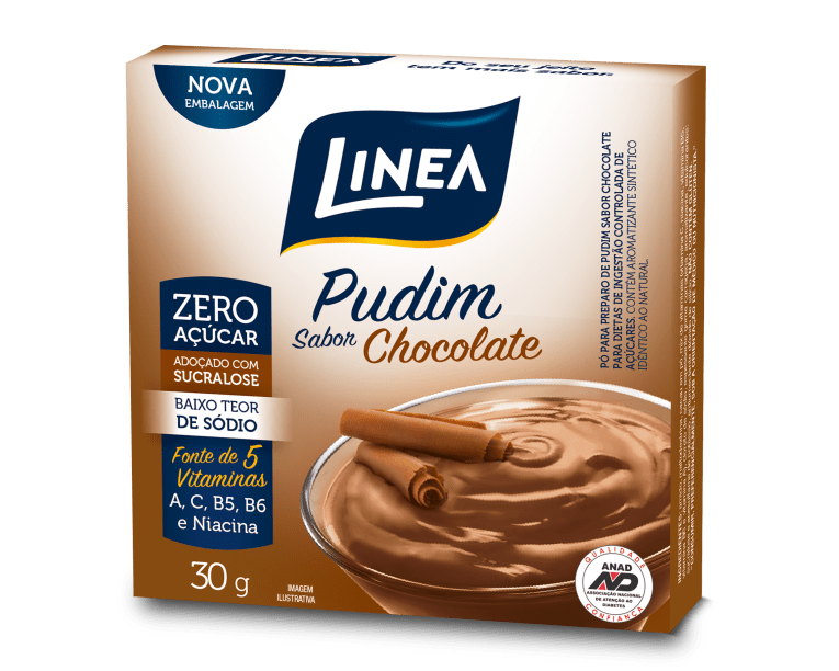 Antes de dormir, espante aquela fominha com o Pudim Linea sabor chocolate. Antes de dormir, espante aquela fominha com o Pudim Linea sabor chocolate.
