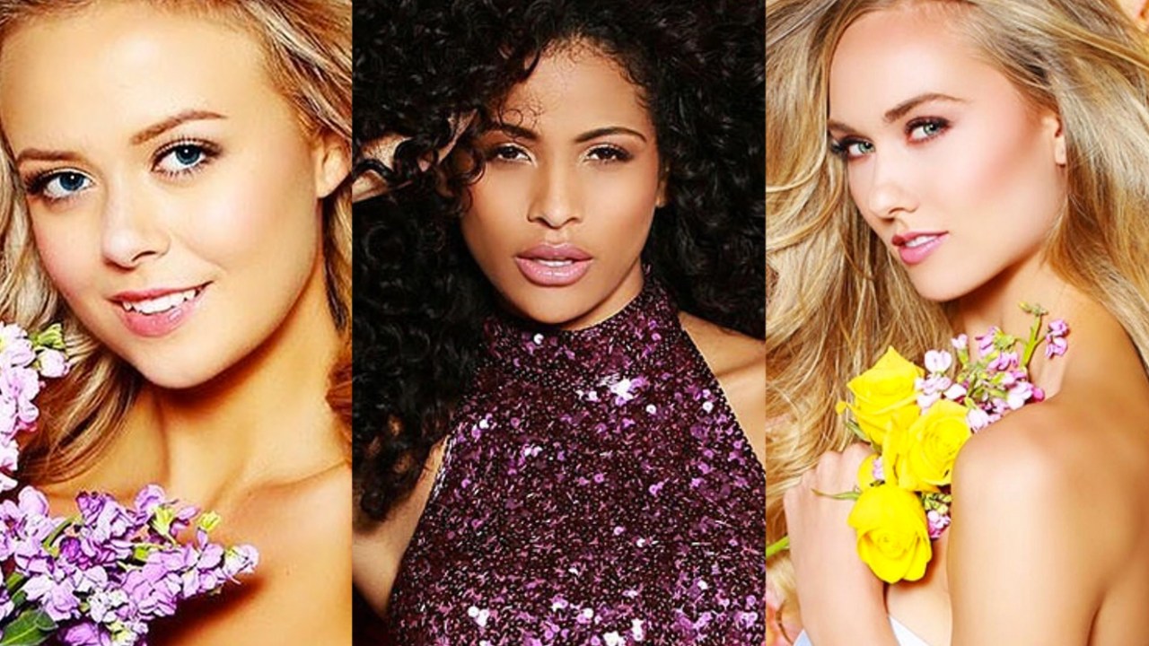 Miss Canada, Miss Brasil, Miss Suécia.