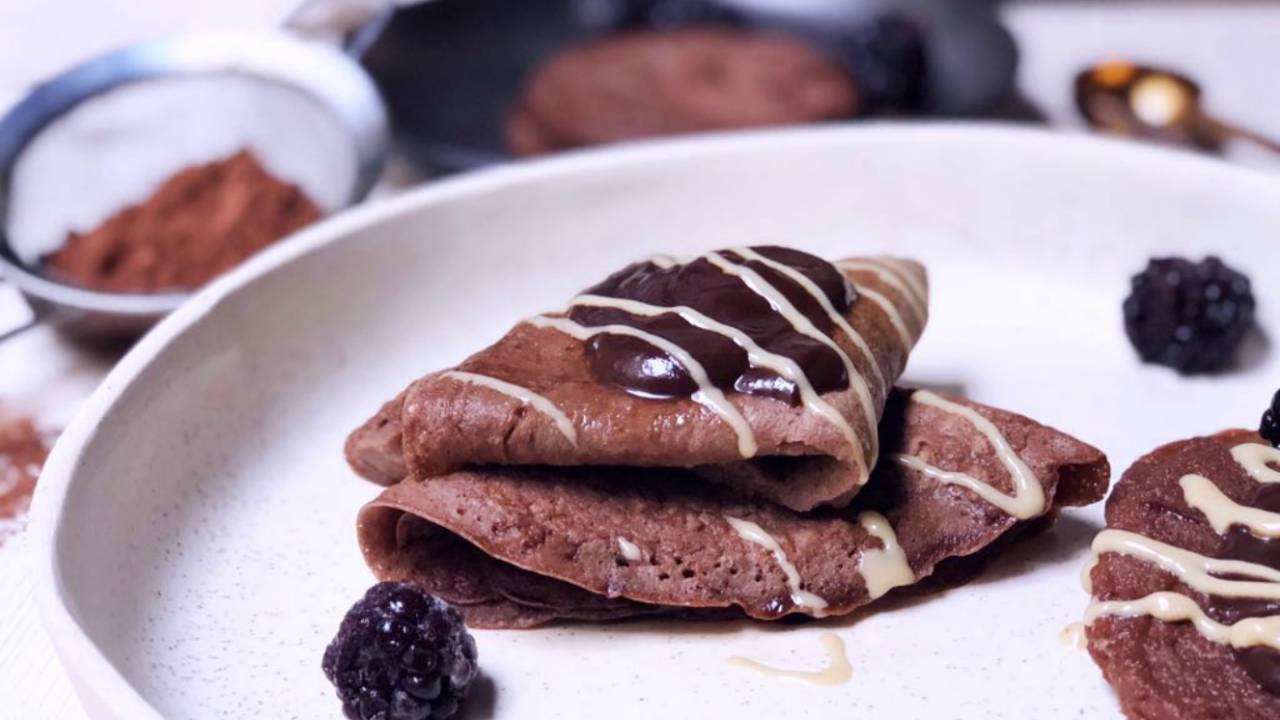 Panqueca de chocolate