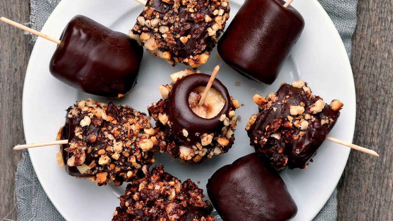 receita de sobremesa de banana pirulito