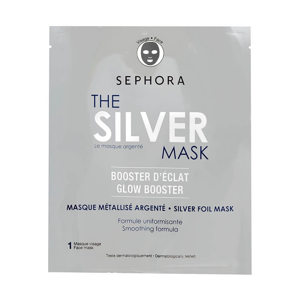 Máscara Facial Sephora Collection Metallic Mask_SILVER_DE_34_POR_20,4 Máscara Facial Sephora Collection Metallic Mask_SILVER_DE_34_POR_20,4