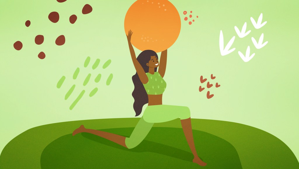 Sessão de yoga para desestressar e promover um detox mental