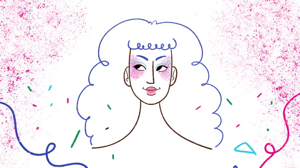 Superguia do glitter na maquiagem