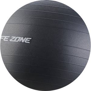Americanas_Bola de Pilates 65cm com Bomba de Encher Grafite – Life Zone – R$ 69,99 Bola de pilates