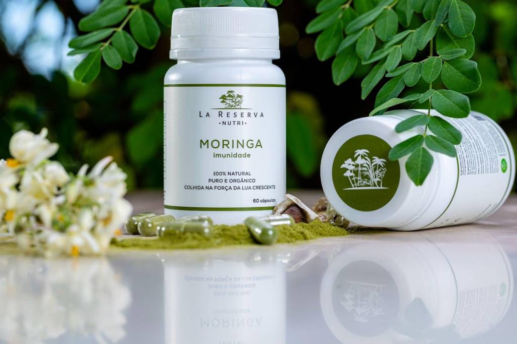 capsula de moringa