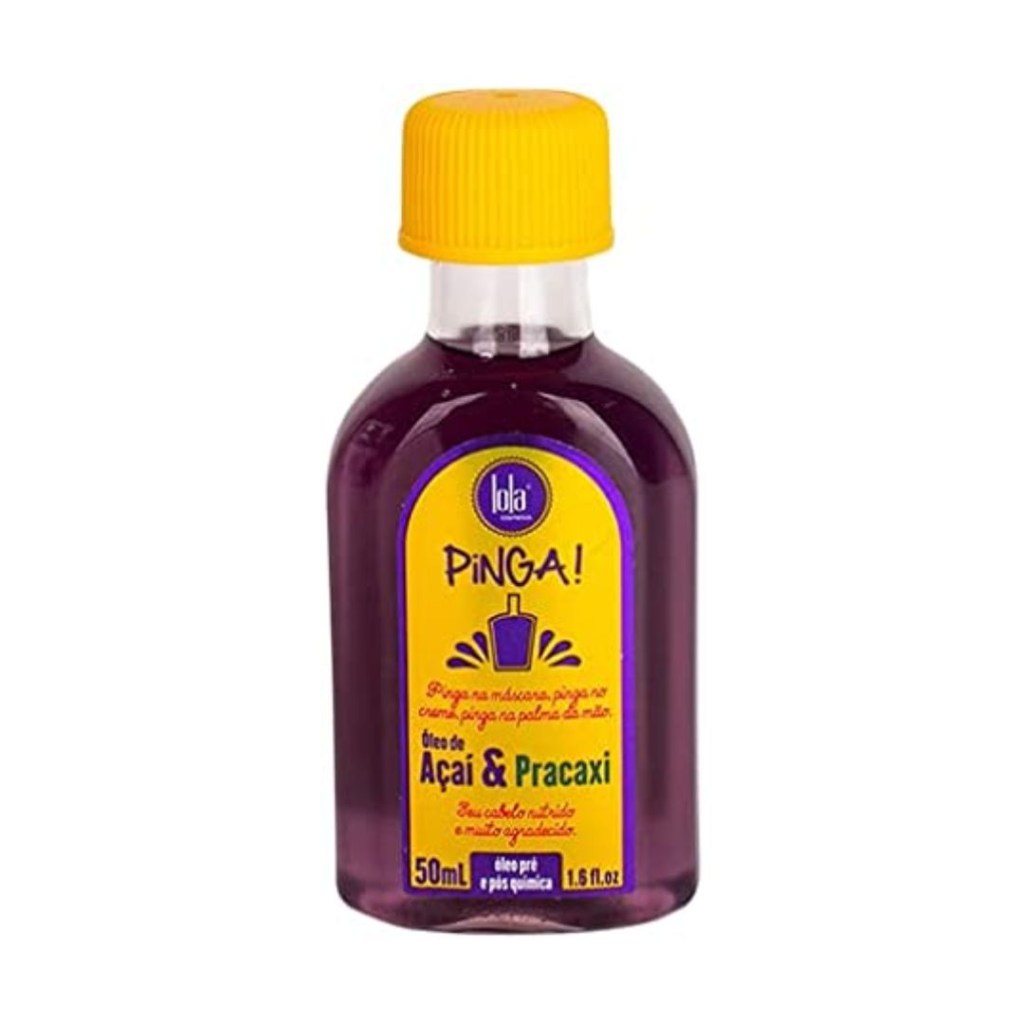 Pinga Açai e Pracaxi, Lola Cosmetics Oleo Pinga Pracaxi e Açaí Lola Cosmetics