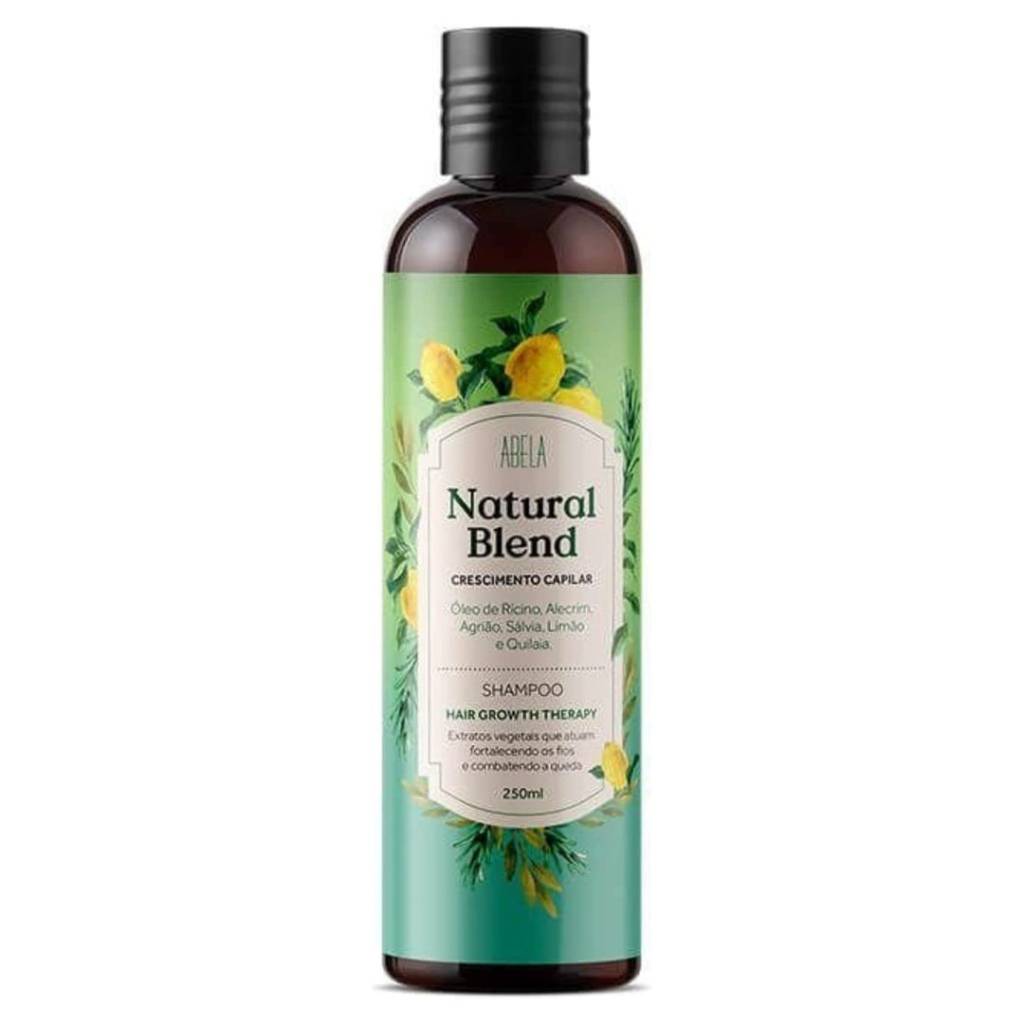 Embalagem do Shampoo Natural Blend