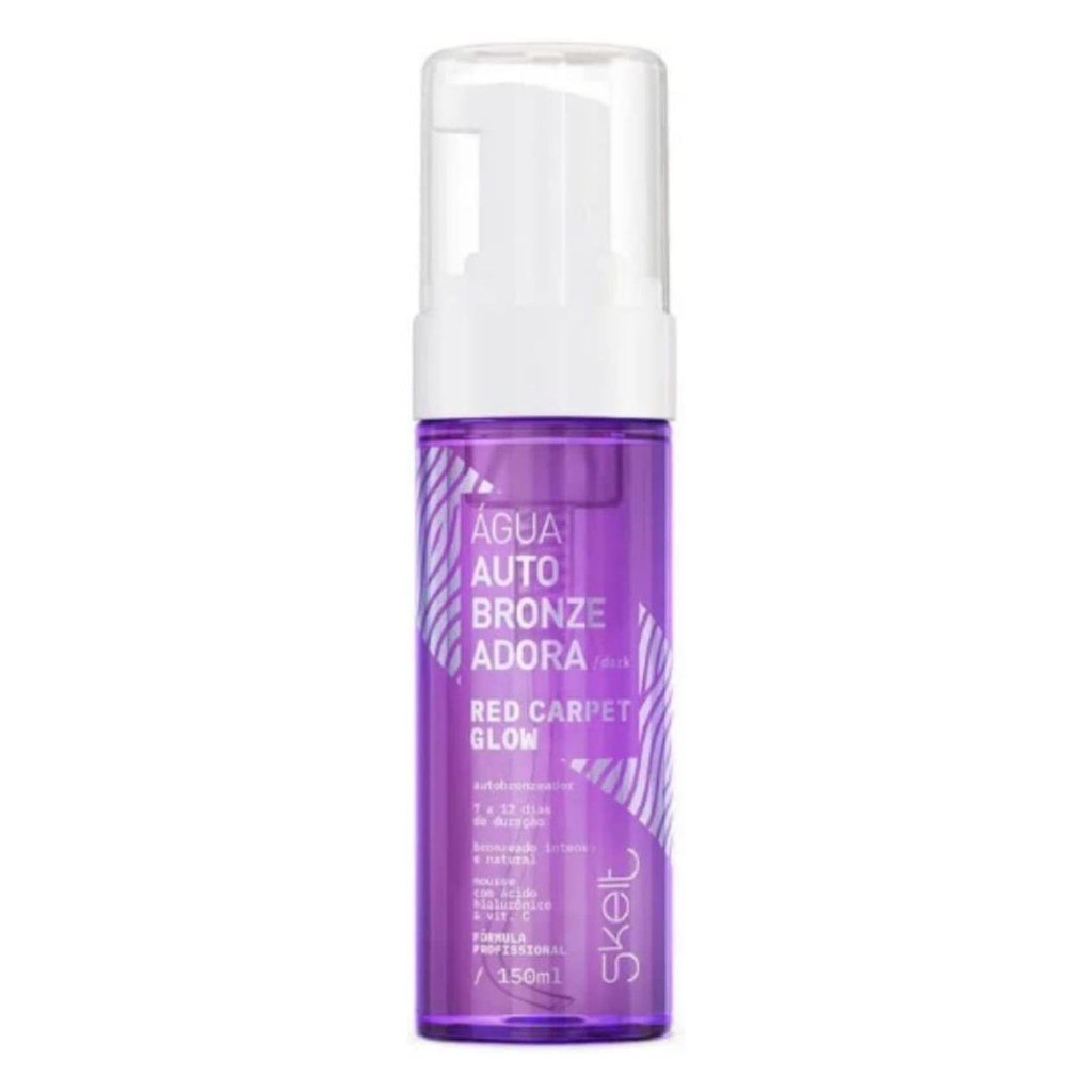 agua autobronzeadora Skelt Água Autobronzeadora em Mousse Dark
