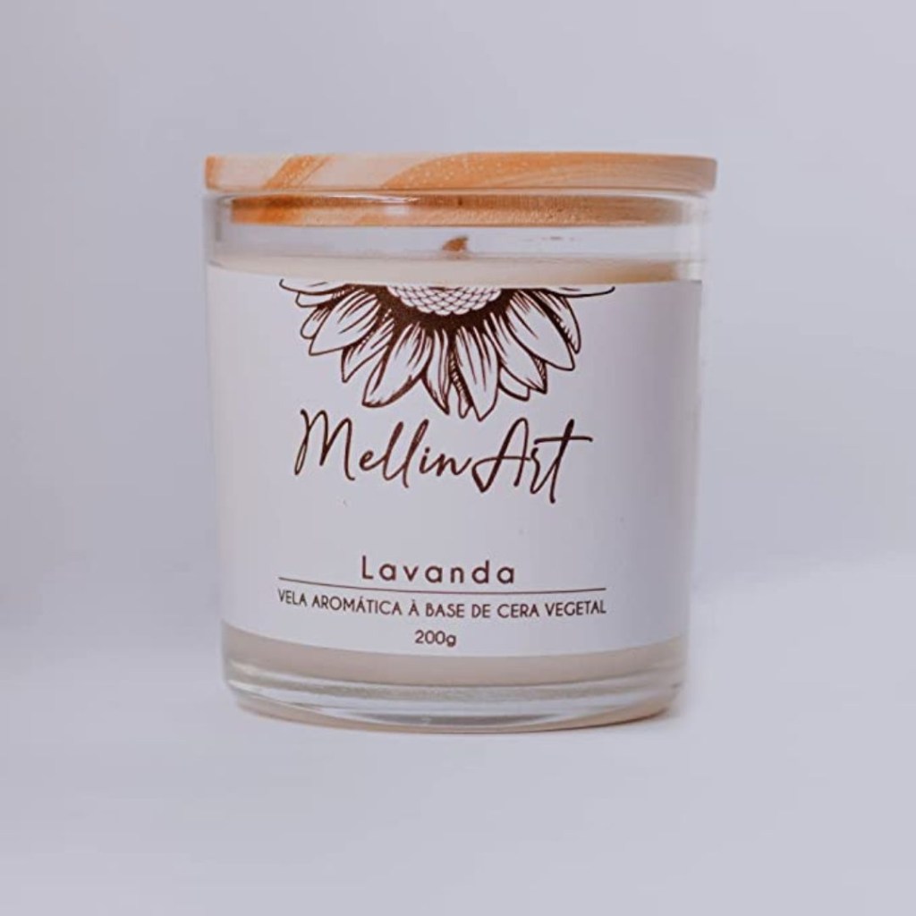 vela Vela aromática perfumada de Lavanda
