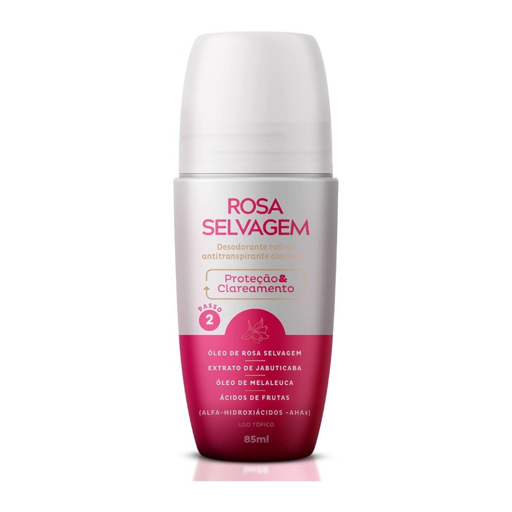 rosa selvagem Desodorante Clareador Rosa Selvagem