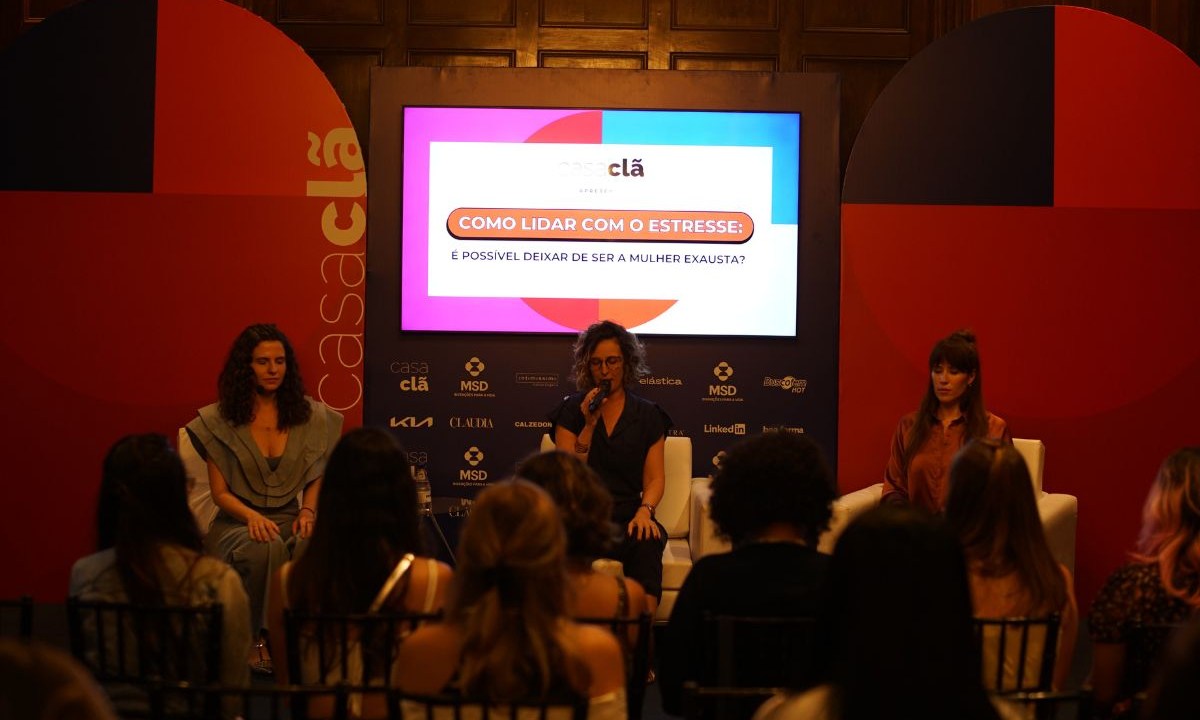 Bate-papo sobre exaustão feminina na Casa Clã