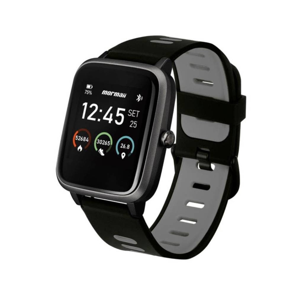 Smartwatch Life com GPS Mormaii