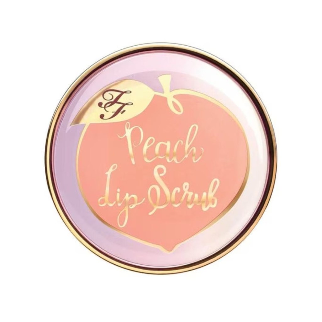 peach lip scrub too faced Esfoliante de Lábios Peaches And Cream Too Faced