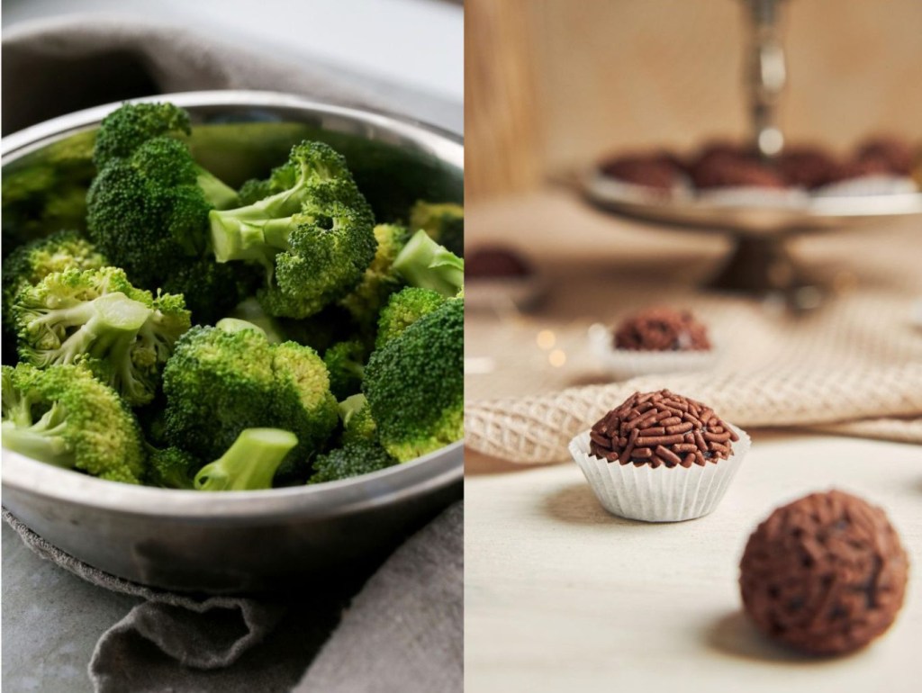 brócolis ou brigadeiro brócolis ou brigadeiro
