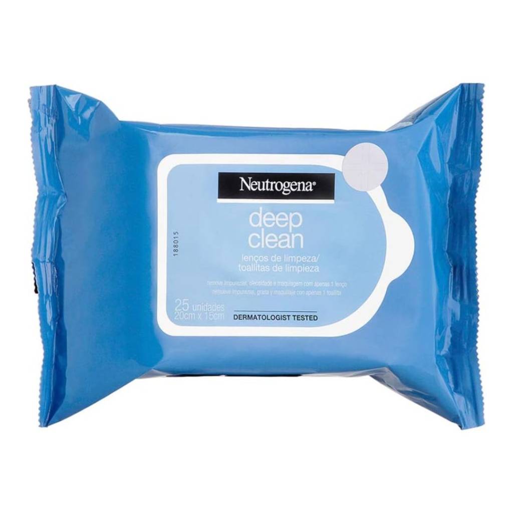 neutrogena lenços deep clean Lenços Demaquilantes Deep Clean