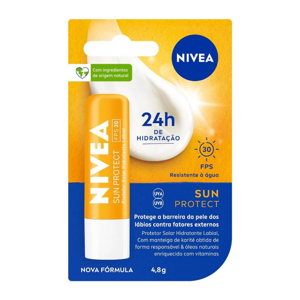 nivea protetor labial