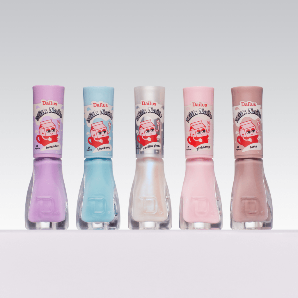 Coleção de Esmaltes Milk Nails
