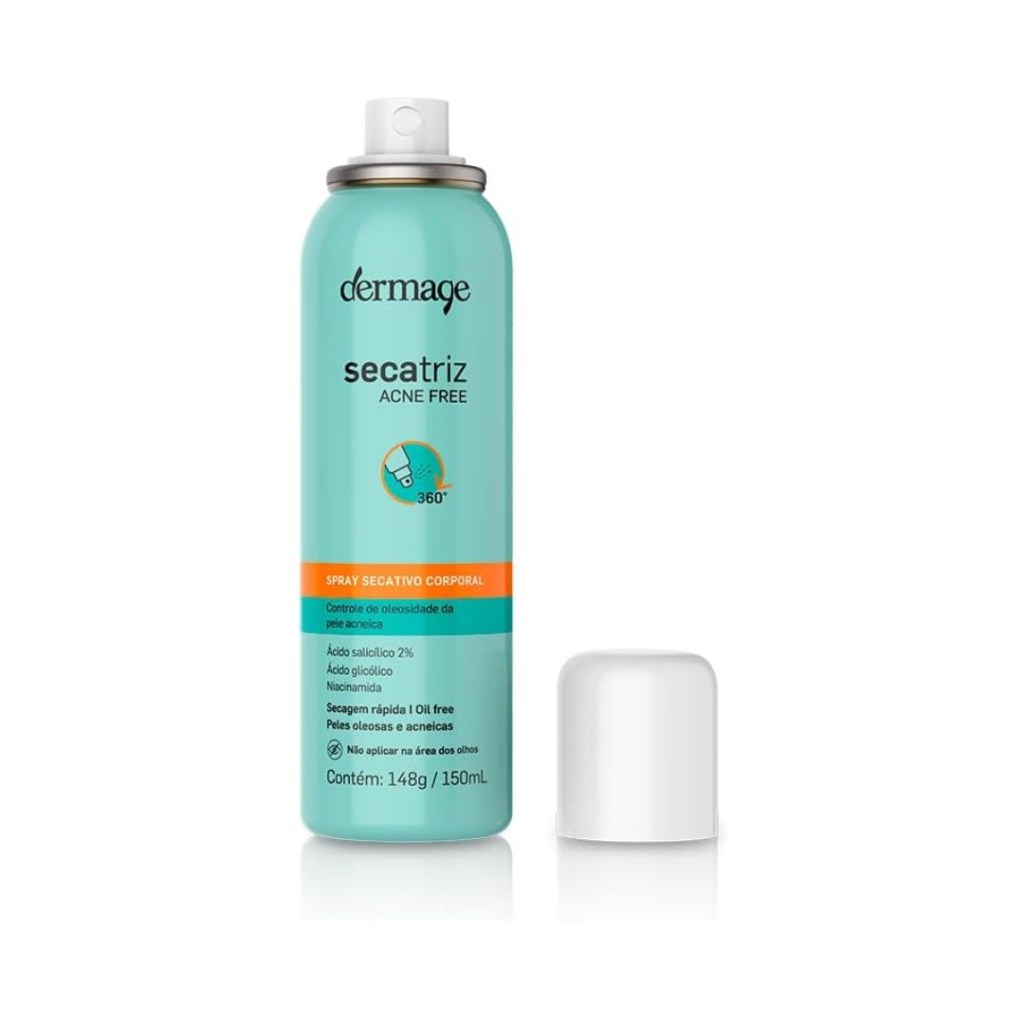 secatriz spray acne corporal
