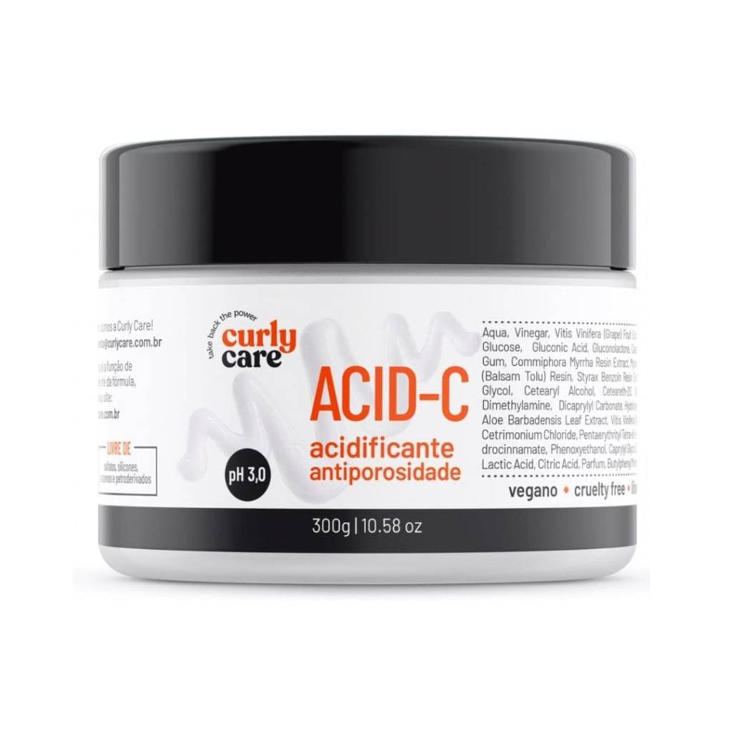 Acidificante Antiporosidade Acid-C Curly Care