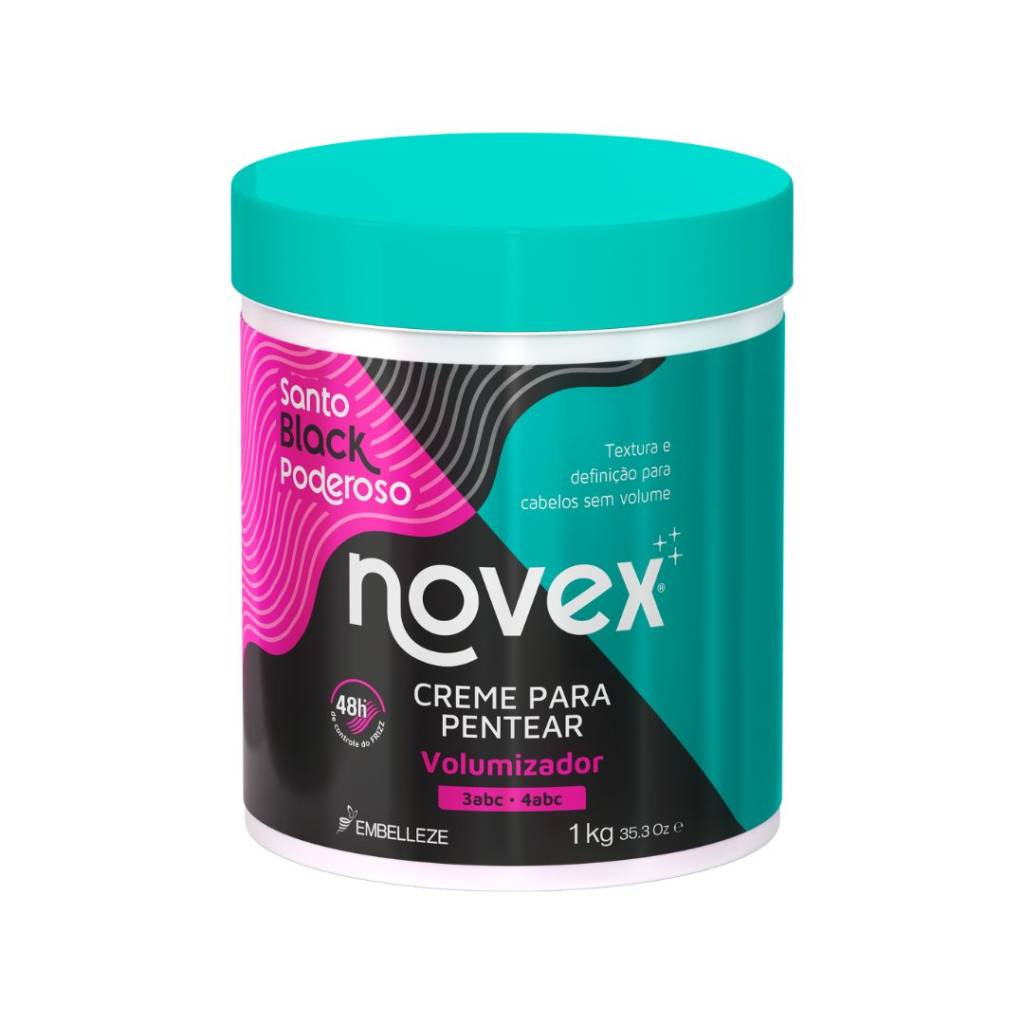 Creme de Pentear Novex Santo Black Poderoso de 1kg