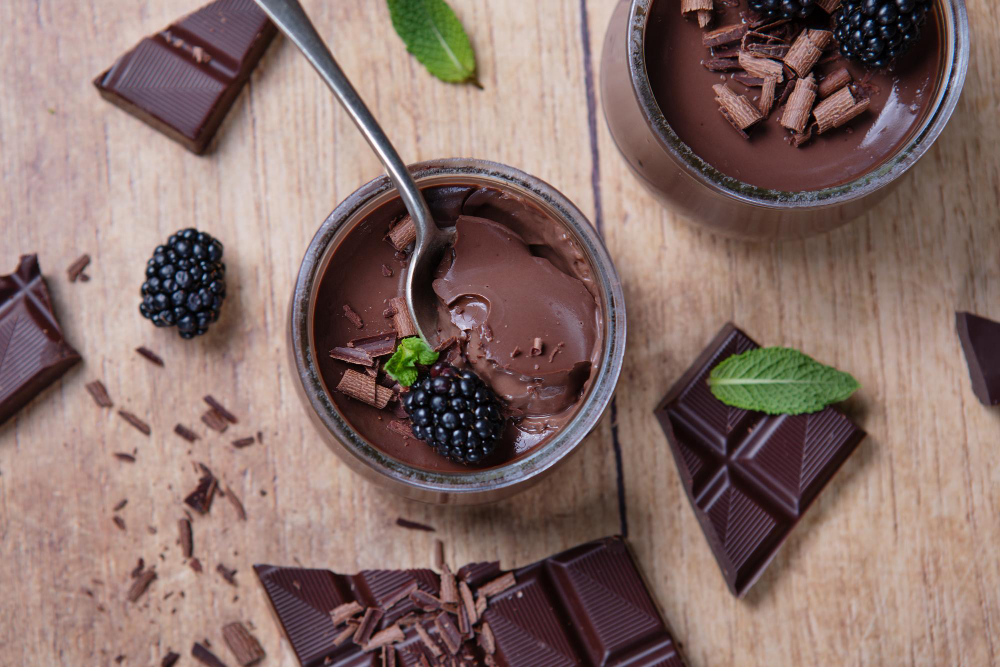 Prepare um mousse de chocolate saudável em minutos