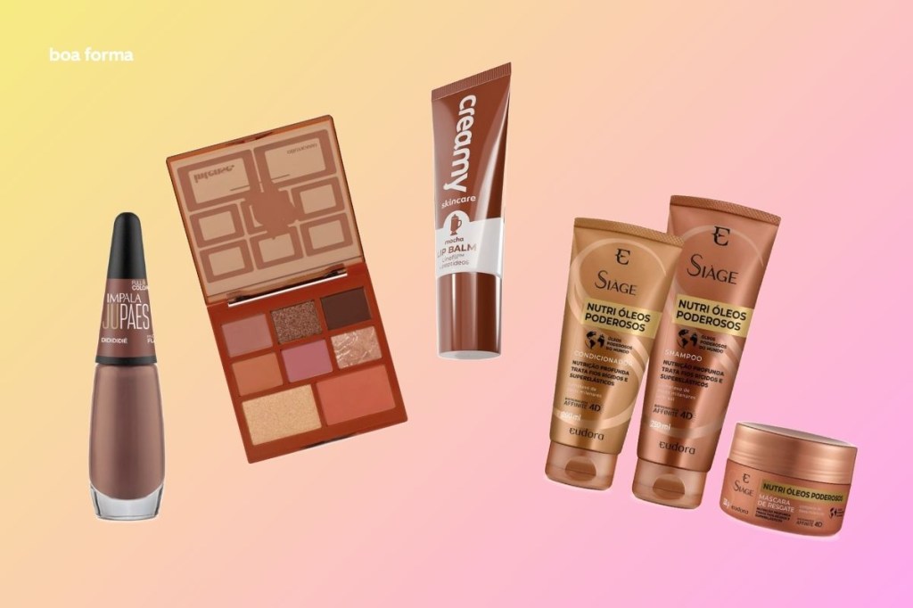 Pantone 2025: Conheça 9 produtos de beleza em Mocha Mousse