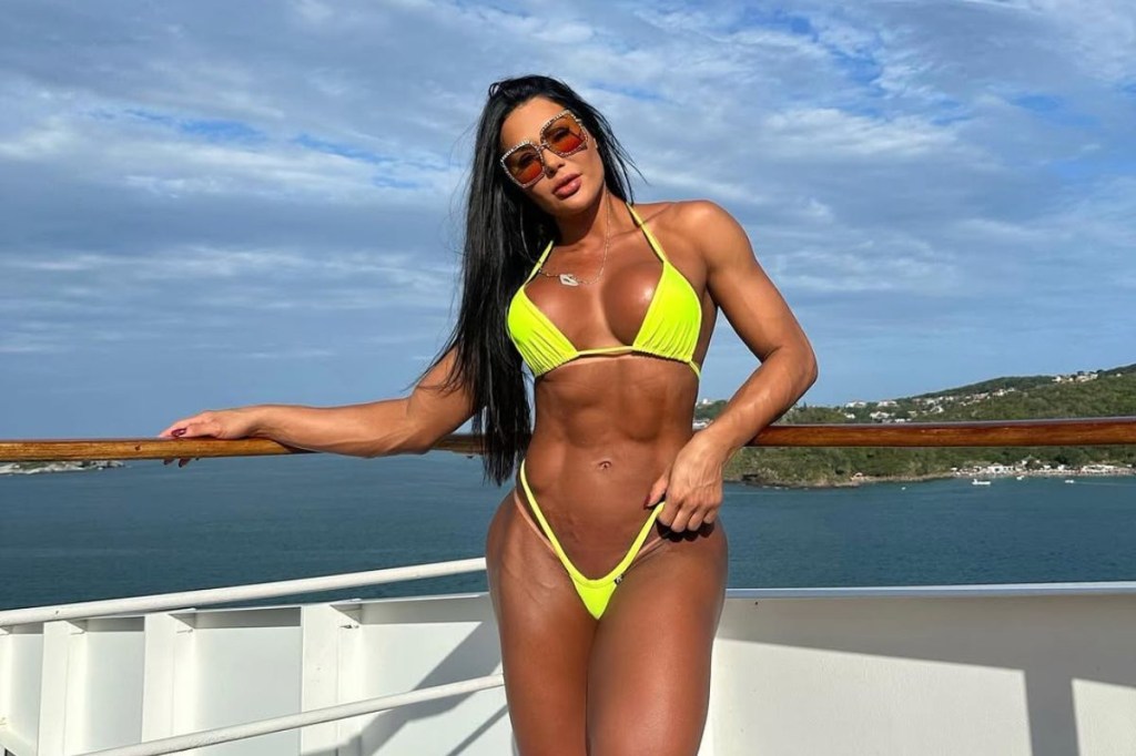 A rotina de treinos de Gracyanne Barbosa: como cardio realça seus músculos