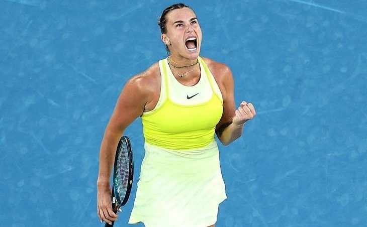 Os treinos de Aryna Sabalenka, finalista do Australian Open