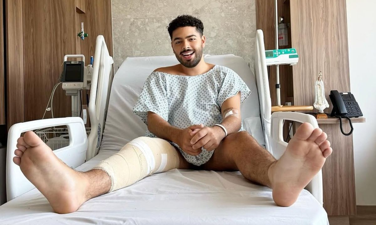 pedro sampaio cirurgia no joelho