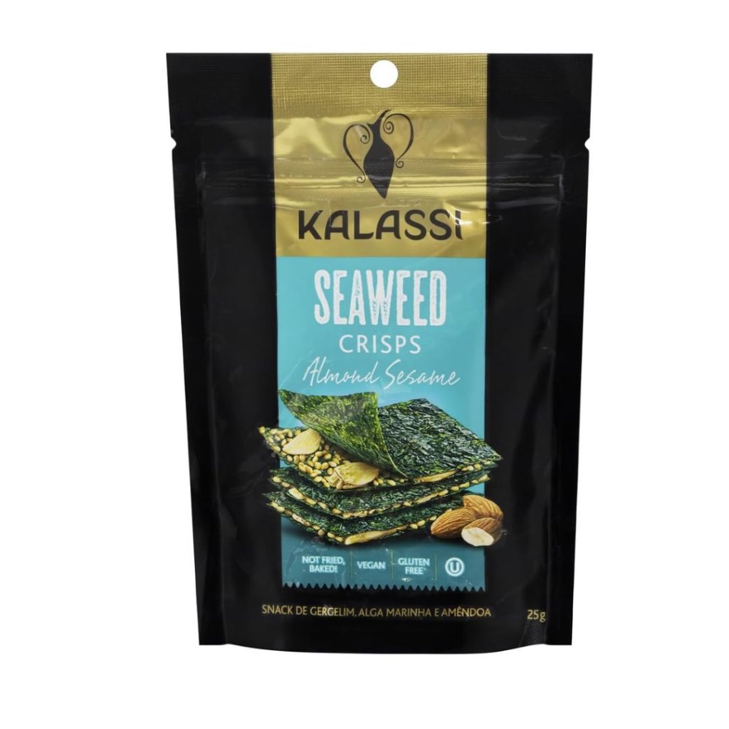 Kalassi Snack Gergelim, Alga Marinha e Amêndoa