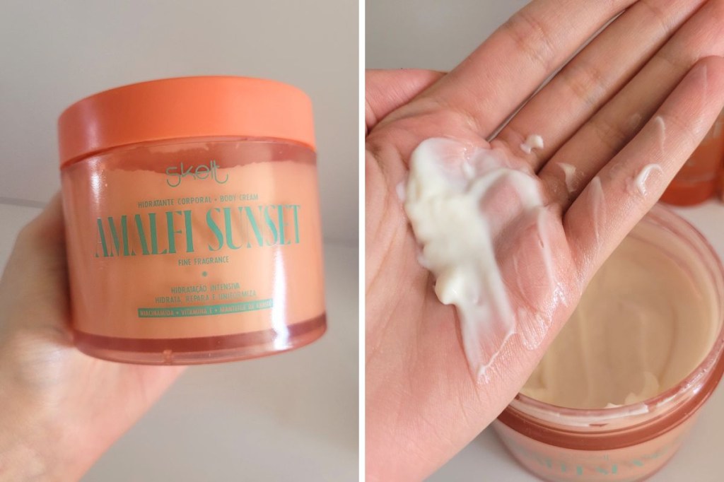 hidratante corporal Amalfi Sunset Creme Hidratante Corporal Skelt Cosmetics